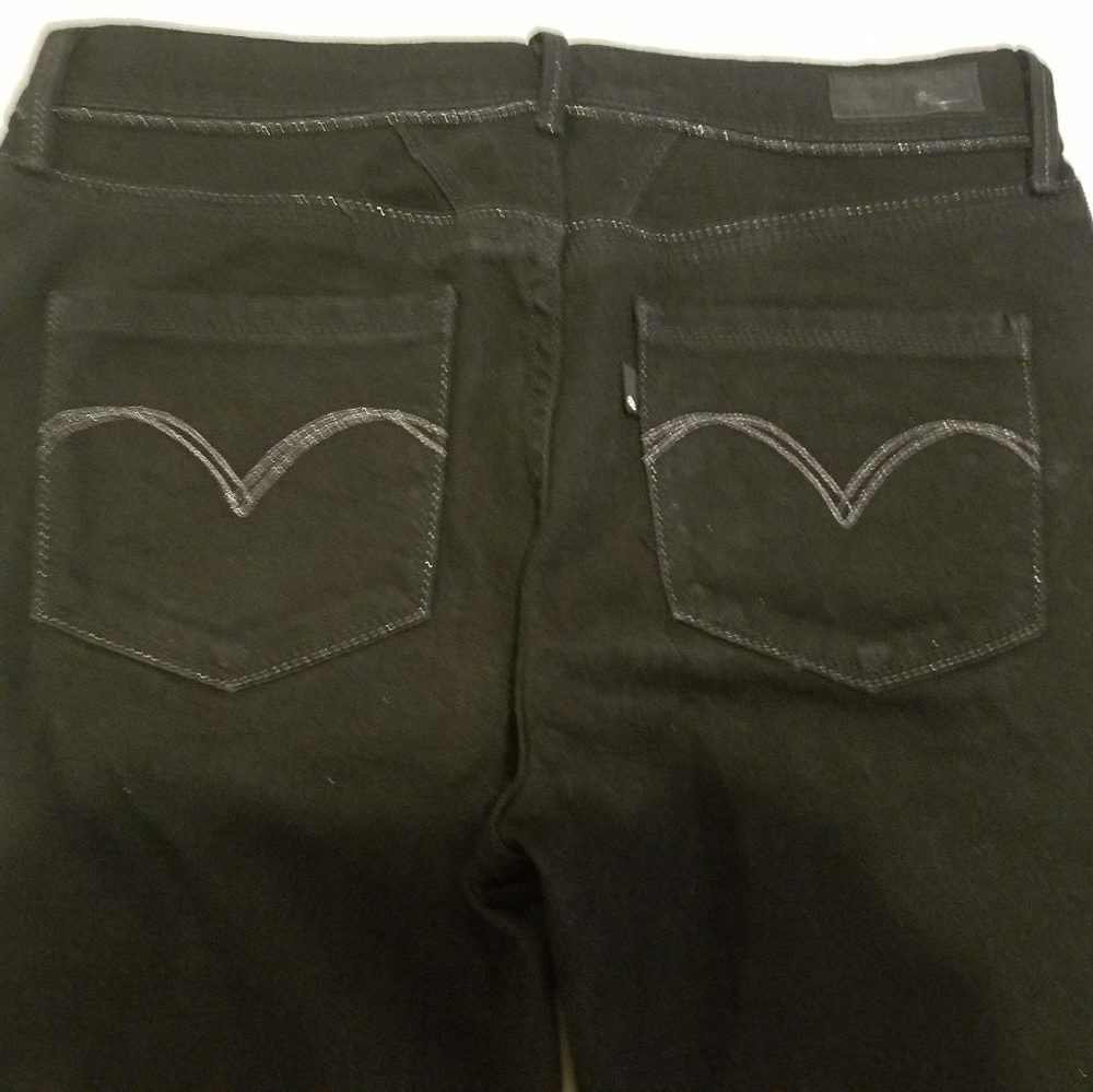 Black Denim Levi Jeans